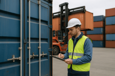 Получение контейнера в порту: особенности процедуры