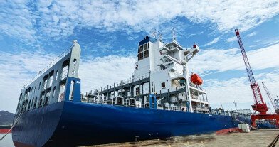 Спущен на воду контейнеровоз «Транзит Тавайза»!