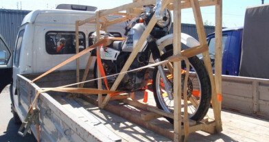 Особенности перевозки мотоциклов